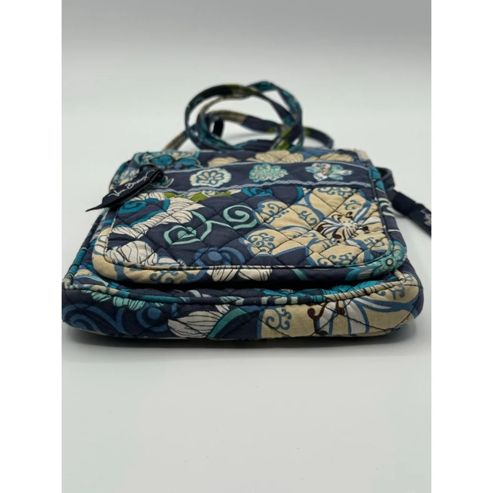 Vera Bradley Mod Floral Blue Mini Hipster Crossbody – Retired Pattern